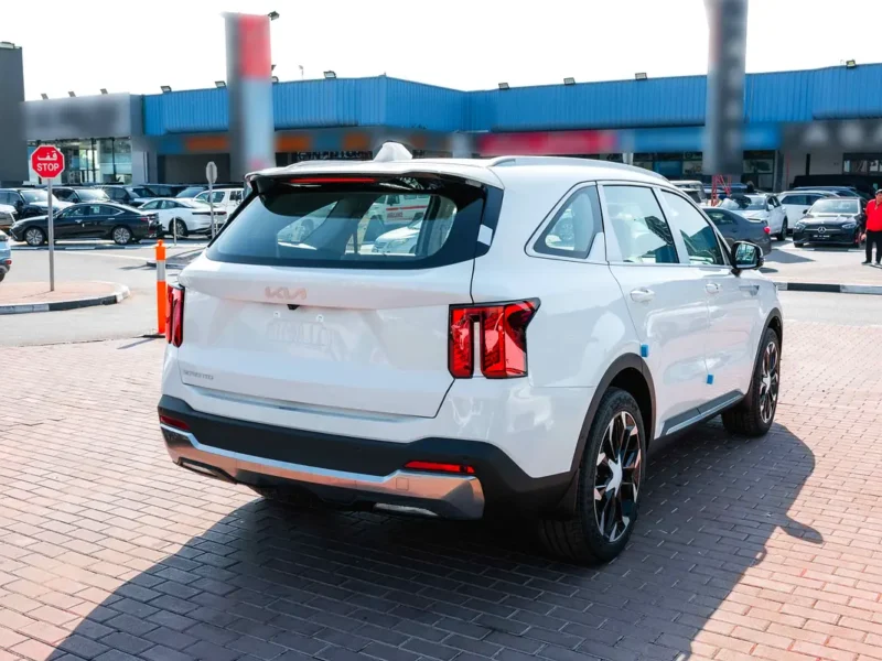 2025 Kia Sorento DLX AWD 3.5 Litres 6 Cylinders Petrol Engine White SUV GCC Specs