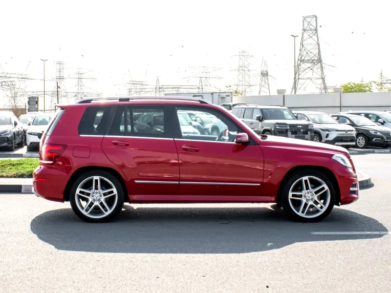 2013 Mercedes-Benz GLK-Class GLK 350 4matic 3.5L 6 Cylinders Engine Red Black SUV
