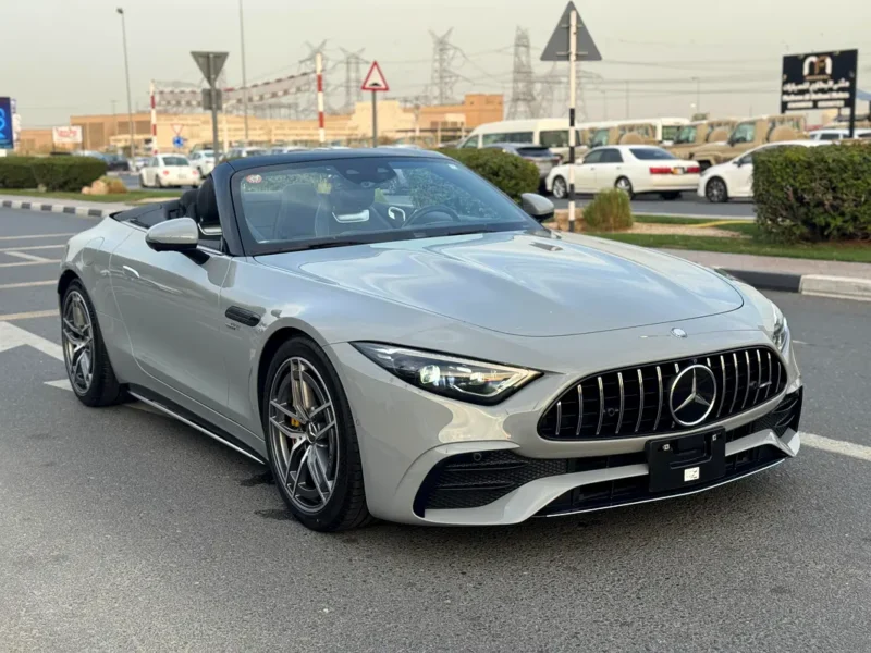 2023 Mercedes-Benz SL-Class SL 43 AMG 4 Cylinder Petrol Engine Grey Black Convertible