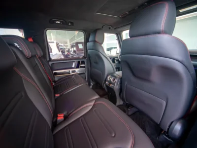 2021 Mercedes-Benz G-Class G 550 V8 Twin Turbo Petrol Engine 4.0 Litres White Black SUV
