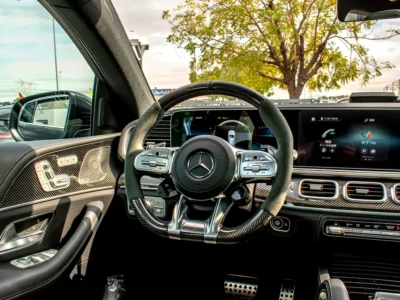 2023 Mercedes-Benz GLE Coupe GLE 63 S AMG 4Matic Plus 8 Cylinders Engine Black SUV