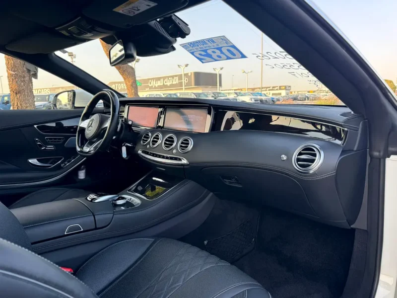 2017 Mercedes-Benz S-Class S 550 V8 Engine White Black Convertible AUCTION GRADE 4.5/B