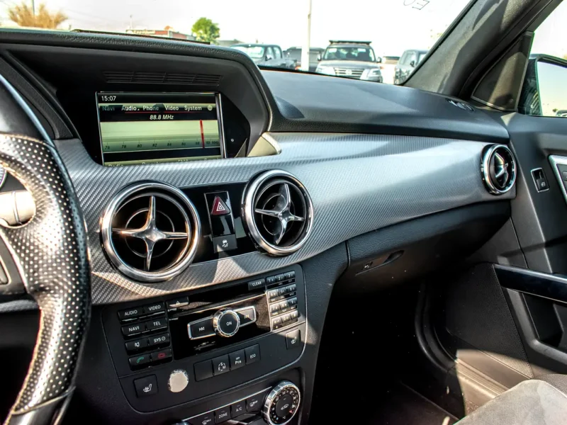 2013 Mercedes-Benz GLK-Class GLK 350 4matic 3.5L 6 Cylinders Engine Silver Black SUV