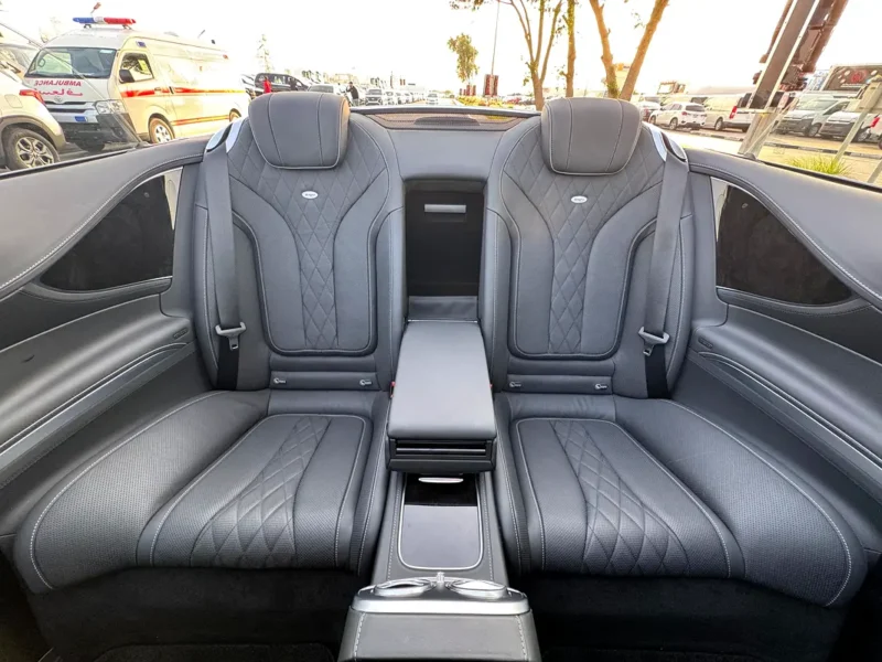 2017 Mercedes-Benz S-Class S 550 V8 Engine White Black Convertible AUCTION GRADE 4.5/B