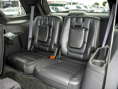 2015 Ford Explorer Limited 3.5 Litres 6 Cylinders Petrol Engine White Black SUV
