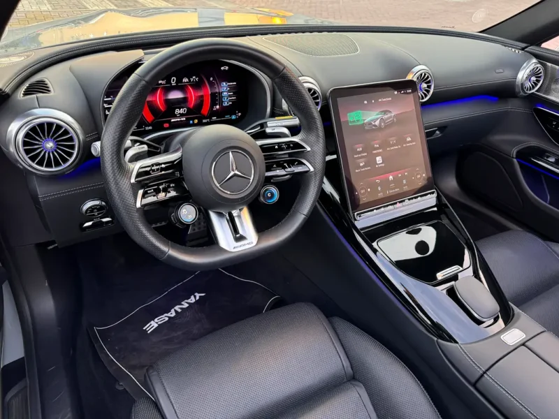 2023 Mercedes-Benz SL-Class SL 43 AMG 4 Cylinder Petrol Engine Grey Black Convertible
