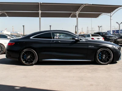 2015 Mercedes-Benz S-Class S 63 AMG V8 Biturbo Petrol Engine Black Coupe