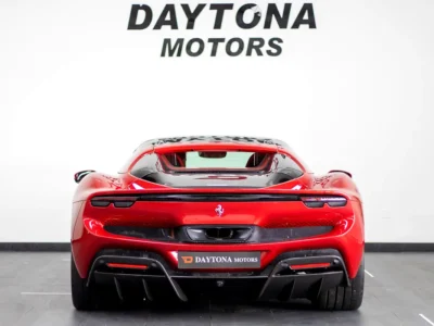 2025 Ferrari 296 GTS 3.0L V6 Twin-Turbo Plug-in Hybrid Red Sports Car CARBON FIBER