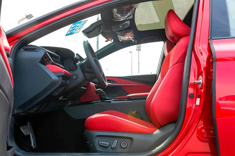 2024 Toyota Camry Sport 2.0 Litres 4 Cylinders Hybrid Engine Red Sedan Full Options