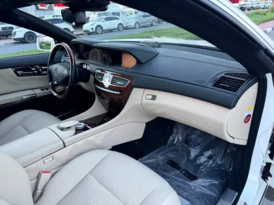 2012 Mercedes-Benz CL-Class CL 550 8 Cylinders Petrol Engine White Coupe
