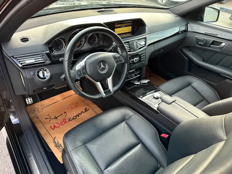 2012 Mercedes-Benz E-Class E 350 3.5 Litres V6 Petrol Engine Black Sedan Clean Car