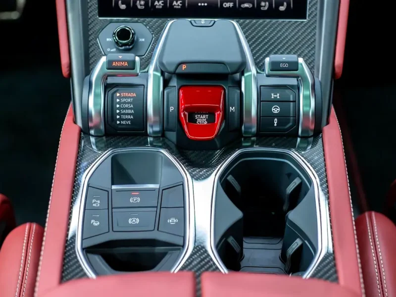 2024 Lamborghini Urus S V8 4.0 Litres Twin-Turbo Petrol Engine White Red SUV