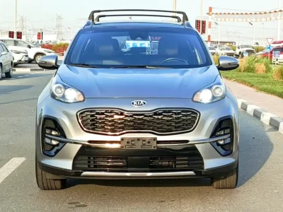 2020 Kia Sportage EX 4 Cylinders Petrol Engine Silver Black SUV Full Option