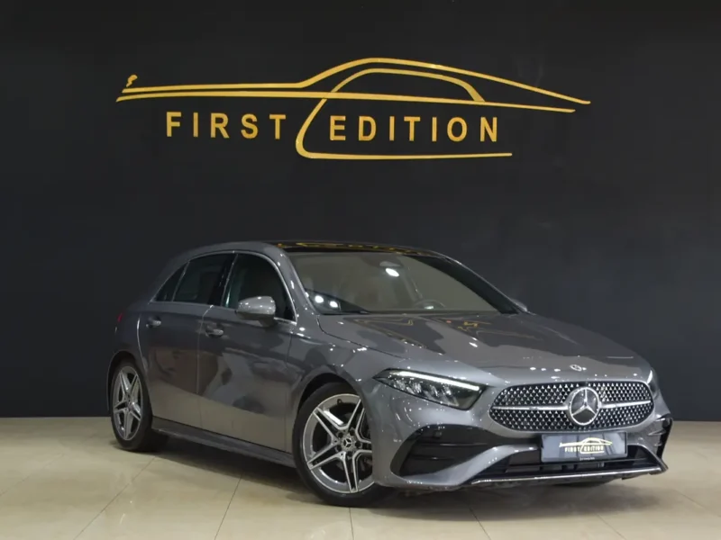 2025 Mercedes-Benz A-Class A 200 4 Cylinders Petrol Engine Black Tan Sedan GCC