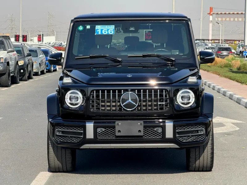 2019 Mercedes-Benz G-Class G 63 AMG 8 Cylinders Black Brown SUV 5A Auction Grade