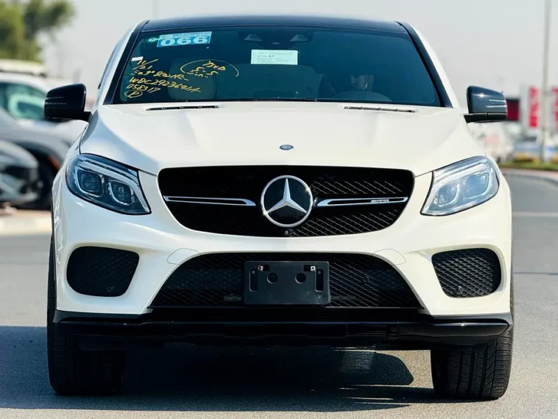 2017 Mercedes-Benz GLE-Class GLE 43 AMG 6 Cylinders Petrol Engine White Beige Coupe