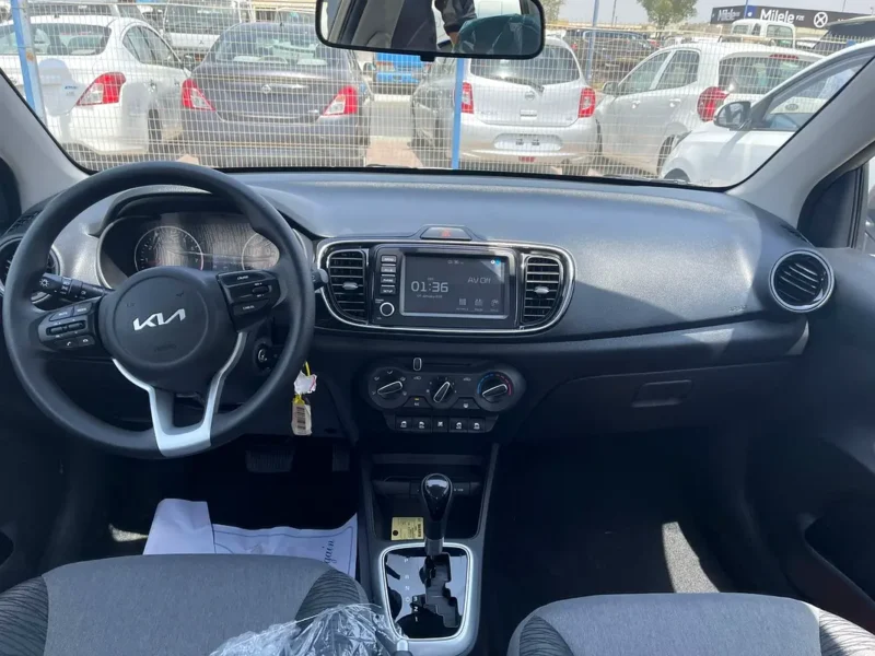 2022 Kia Pegas XL 4 Cylinders Petrol Engine Gold Grey Sedan GCC Specs Automatic