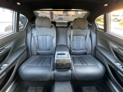 2017 BMW 7-Series 750Li 8 Cylinders Petrol Engine White Black Sedan CONDITION