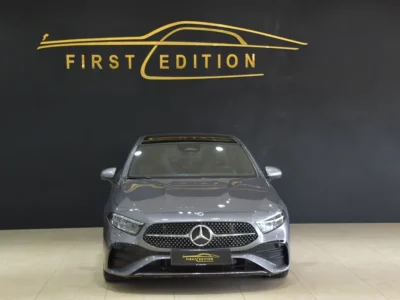 2025 Mercedes-Benz A-Class A 200 4 Cylinders Petrol Engine Black Tan Sedan GCC