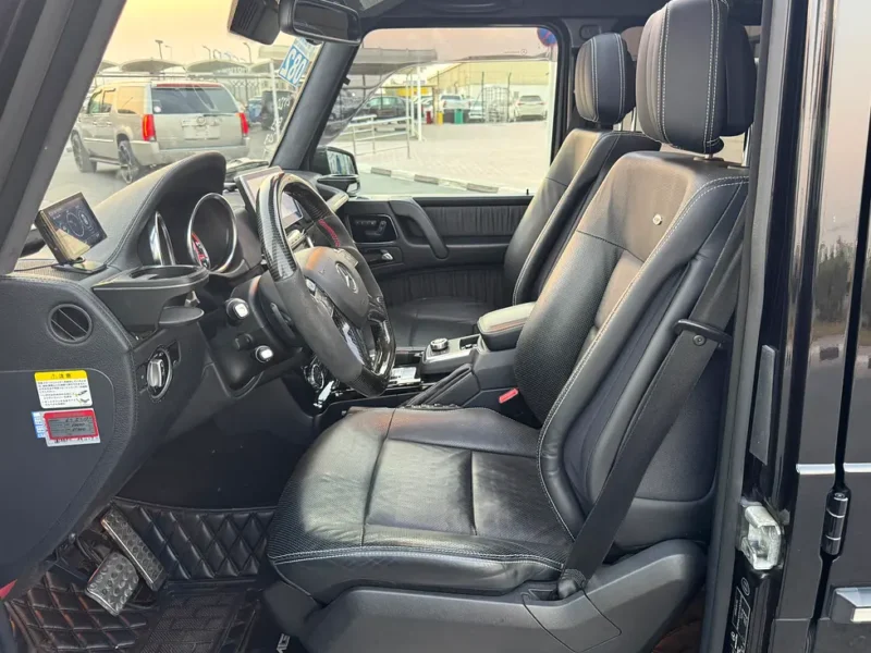 2013 Mercedes-Benz G-Class G 63 AMG 8 Cylinders Petrol Engine Black SUV Brabus Kit