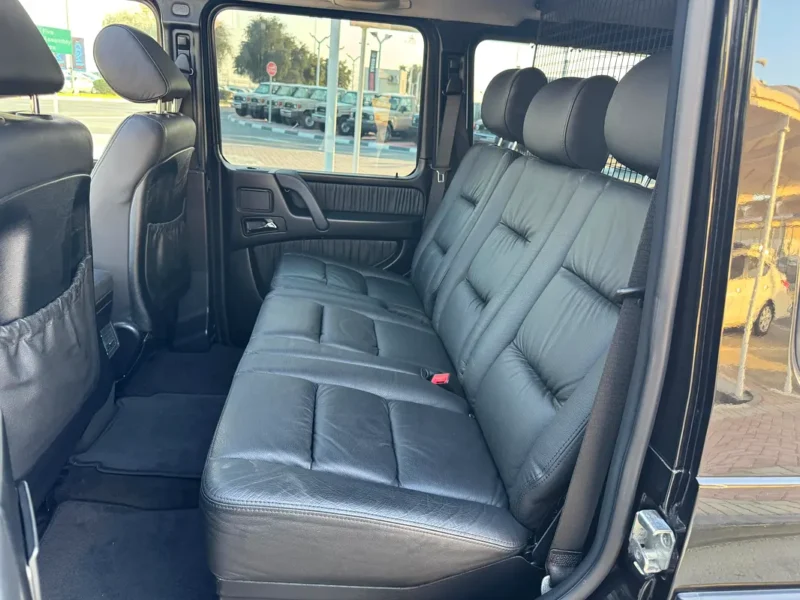 2009 Mercedes-Benz G-Class G 550 8 Cylinders Engine Black Wagon 4 Auction Grade
