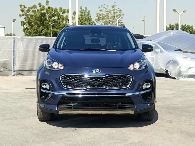 2022 Kia Sportage EX 4 Cylinders Petrol Engine Blue Black SUV Full Option