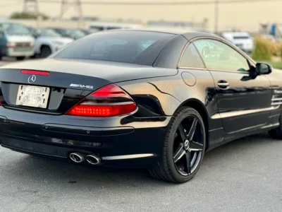 2003 Mercedes-Benz SL-Class SL 55 AMG Kompressor 8 Cylinder Black Convertible