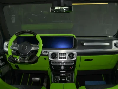 2023 Mercedes-Benz G-Class G 63 AMG 4.0L V8 Bi-Turbo Petrol Engine Green SUV
