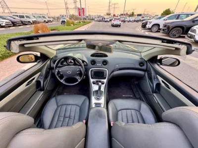 2003 Mercedes-Benz SL-Class SL 55 AMG Kompressor 8 Cylinder Black Convertible