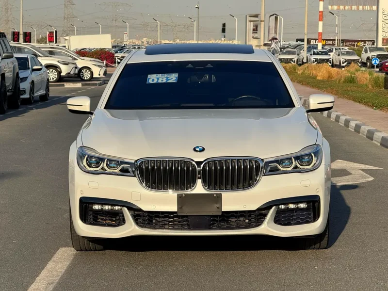 2017 BMW 7-Series 750Li 8 Cylinders Petrol Engine White Black Sedan CONDITION