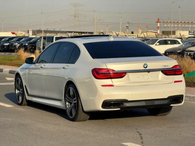 2017 BMW 7-Series 750Li 8 Cylinders Petrol Engine White Black Sedan CONDITION