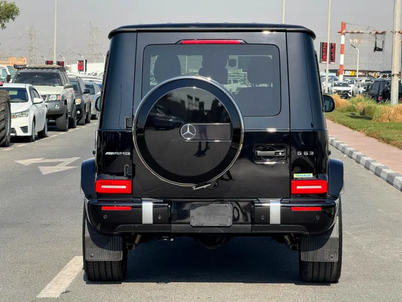 2019 Mercedes-Benz G-Class G 63 AMG 8 Cylinders Black Brown SUV 5A Auction Grade