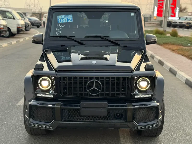 2013 Mercedes-Benz G-Class G 63 AMG 8 Cylinders Petrol Engine Black SUV Brabus Kit