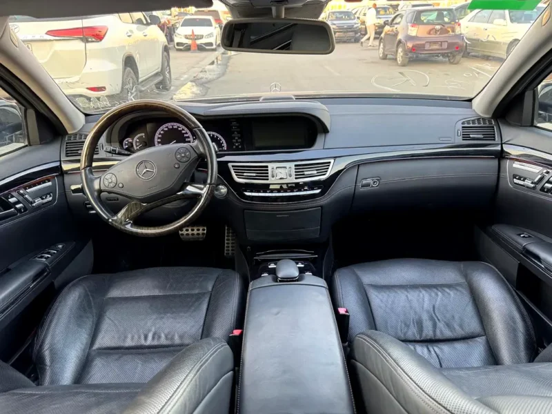 2012 Mercedes-Benz S-Class S 550 8 Cylinders Petrol Engine Black Sedan Neat & Clean Car