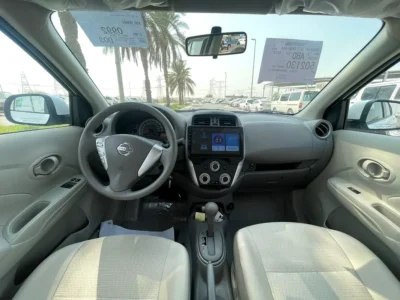 2024 Nissan Sunny SV 4 Cylinders Petrol Engine White Beige Sedan GCC Specs