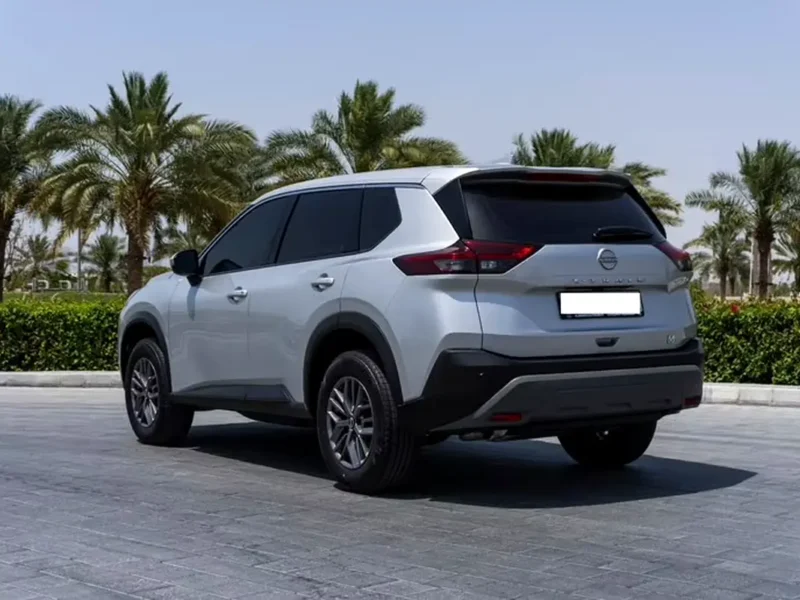 2023 Nissan X-Trail S 4 Cylinders Petrol Engine Silver Beige SUV GCC Specs