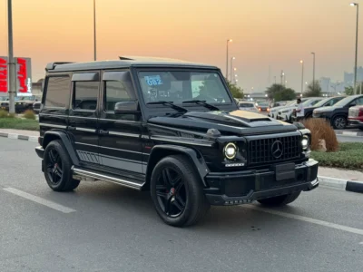 2013 Mercedes-Benz G-Class G 63 AMG 8 Cylinders Petrol Engine Black SUV Brabus Kit