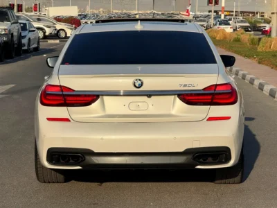 2017 BMW 7-Series 750Li 8 Cylinders Petrol Engine White Black Sedan CONDITION