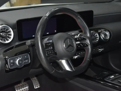 2023 Mercedes-Benz A-Class A 200 AMG 4 Cylinders Petrol Engine White Black Sedan GCC