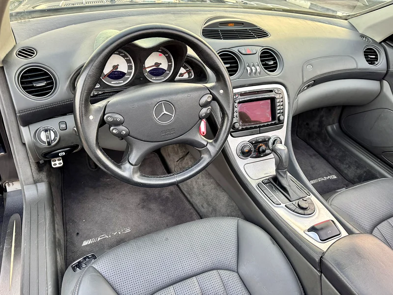 2003 Mercedes-Benz SL-Class SL 55 AMG Kompressor 8 Cylinder Black Convertible