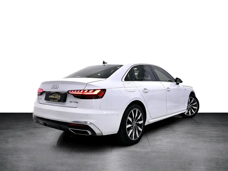 2023 Audi A4 40 TFSI S-line 4 Cylinders Petrol Engine White Black Sedan Fully Loaded GCC
