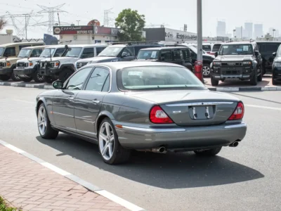 2006 Jaguar XJ 8 8 Cylinders Petrol Engine Grey Beige Sedan Well Maintained and Clean
