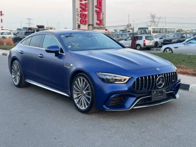 2019 Mercedes-Benz AMG GT 63 S 4MATIC+ 8 Cylinders Petrol Engine Blue Black Sedan