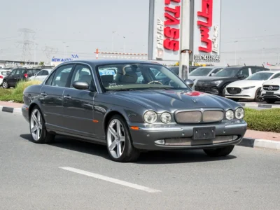 2006 Jaguar XJ 8 8 Cylinders Petrol Engine Grey Beige Sedan Well Maintained and Clean