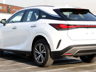 2025 Lexus RX-Series RX 350 Premier 2.4L Turbocharged I4 Engine White Brown SUV
