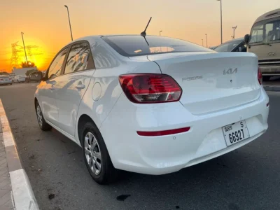 2023 Kia Pegas LX 4 Cylinders Petrol Engine White Grey Sedan GCC Specs Automatic