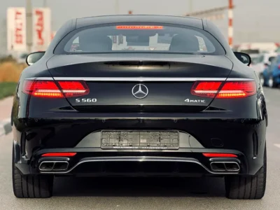 2020 Mercedes-Benz S-Class S 560 4MATIC 8 Cylinders Petrol Engine Black Coupe