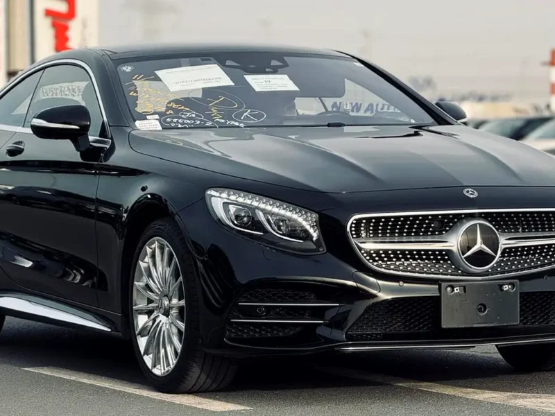 2020 Mercedes-Benz S-Class S 560 4MATIC 8 Cylinders Petrol Engine Black Coupe