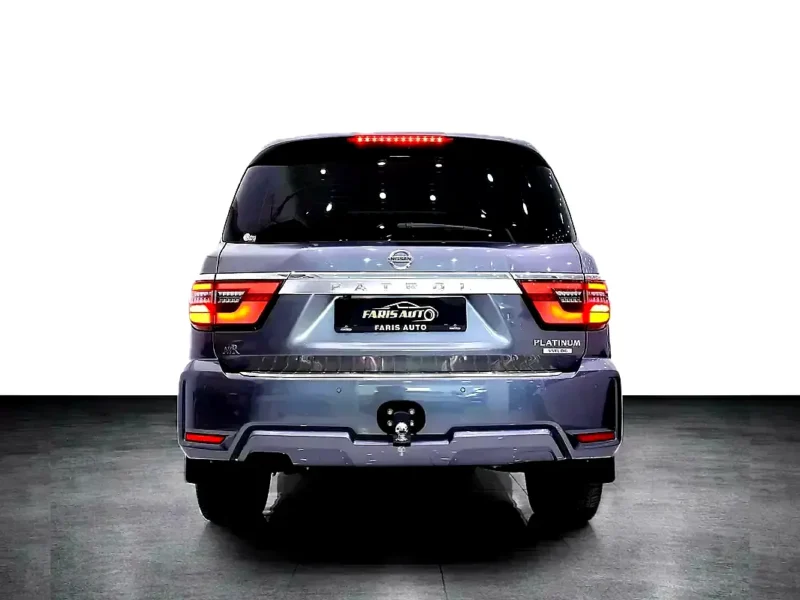 2020 Nissan Patrol LE Platinum 8 Cylinders Petrol Engine Blue Tan SUV GCC Specs FULLY LOADED