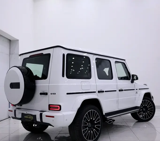 2026 Mercedes-Benz G-Class G 63 AMG 4.0L V8 Biturbo Engine White Brown SUV FULLY LOADED